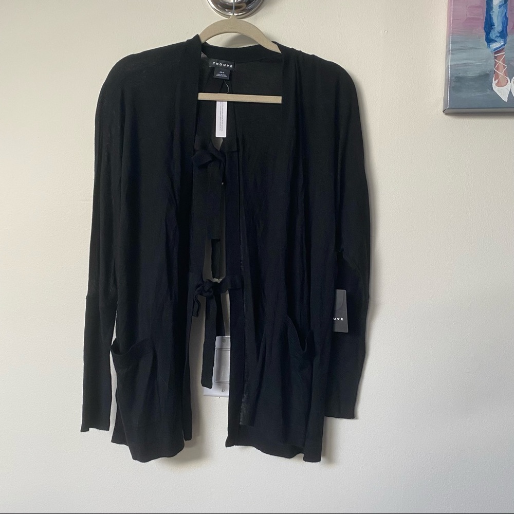 Trouvé open cardigan
